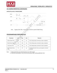 IS39LV010-70VCE Datasheet Page 19