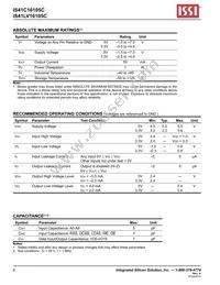 IS41C16105C-50TI Datasheet Page 6