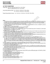 IS41LV16100C-50KLI-TR Datasheet Page 10