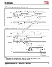 IS41LV16100C-50KLI-TR Datasheet Page 19