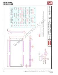 IS41LV16100C-50KLI-TR Datasheet Page 22