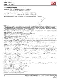 IS41LV16100C-50TI Datasheet Page 10