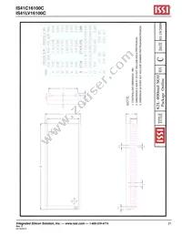 IS41LV16100C-50TI Datasheet Page 21