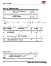 IS41LV16100D-50KLI-TR Datasheet Page 6