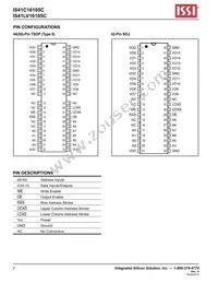 IS41LV16105C-50KLI-TR Datasheet Page 2