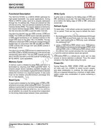 IS41LV16105C-50KLI-TR Datasheet Page 5