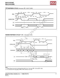 IS41LV16105C-50KLI-TR Datasheet Page 17