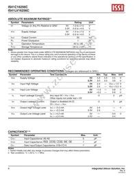 IS41LV16256C-35TLI-TR Datasheet Page 6