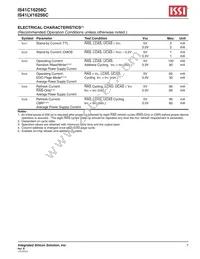 IS41LV16256C-35TLI-TR Datasheet Page 7