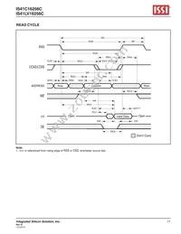 IS41LV16256C-35TLI-TR Datasheet Page 11