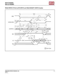 IS41LV16256C-35TLI-TR Datasheet Page 13