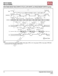 IS41LV16256C-35TLI-TR Datasheet Page 16