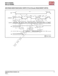 IS41LV16256C-35TLI-TR Datasheet Page 17