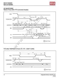 IS41LV16256C-35TLI-TR Datasheet Page 18