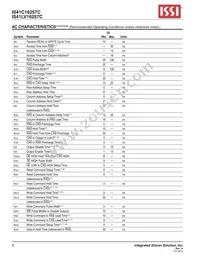 IS41LV16257C-35TLI-TR Datasheet Page 8