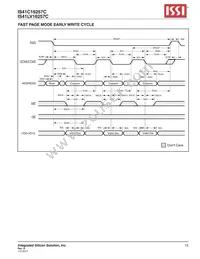 IS41LV16257C-35TLI-TR Datasheet Page 15