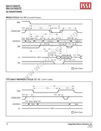 IS41LV16257C-35TLI-TR Datasheet Page 16