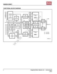 IS42S16100C1-7TLI-TR Datasheet Page 4