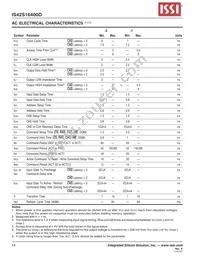IS42S16400D-6BLI-TR Datasheet Page 14