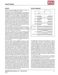 IS42S16400D-6BLI-TR Datasheet Page 21