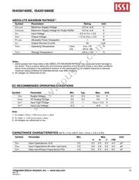 IS42S16800E-7TL-TR Datasheet Page 15