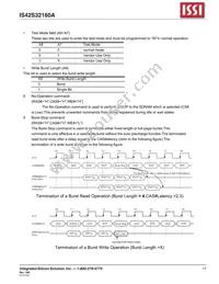 IS42S32160A-75BI-TR Datasheet Page 17