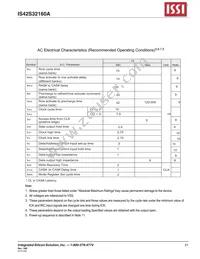 IS42S32160A-75BI-TR Datasheet Page 21