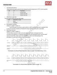 IS42S32160B-7TLI-TR Datasheet Page 18