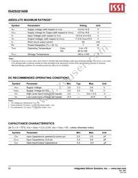 IS42S32160B-7TLI-TR Datasheet Page 20