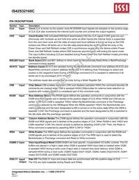 IS42S32160C-6BI-TR Datasheet Page 3