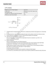 IS42S32160C-6BI-TR Datasheet Page 22