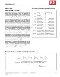 IS42S32200C1-6TLI-TR Datasheet Page 17
