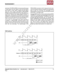 IS42S32200C1-6TLI-TR Datasheet Page 19