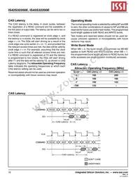 IS42S32200E-5TL-TR Datasheet Page 16