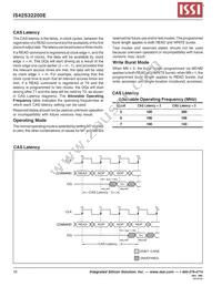 IS42S32200E-7TL-TR Datasheet Page 16