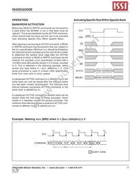 IS42S32200E-7TL-TR Datasheet Page 17