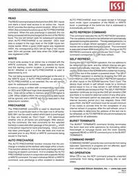 IS42S32200L-7BI Datasheet Page 6