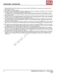 IS42S32200L-7BI Datasheet Page 12