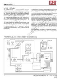 IS42S32400D-7TI-TR Datasheet Page 2
