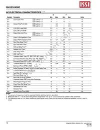 IS42S32400E-7TLI-TR Datasheet Page 16