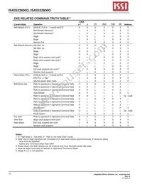 IS42S32800G-7BI Datasheet Page 11