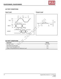 IS42S32800G-7BI Datasheet Page 17