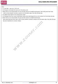 IS42SM16400M-6BLI Datasheet Page 18