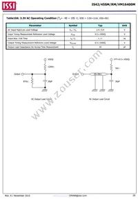 IS42SM16400M-6BLI Datasheet Page 20