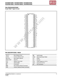 IS42SM16800E-75ETLI Datasheet Page 3