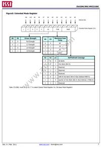 IS42SM32100C-6BLI-TR Datasheet Page 7