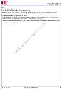 IS42SM32100C-6BLI-TR Datasheet Page 18