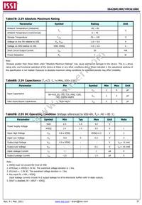 IS42SM32100C-6BLI-TR Datasheet Page 21