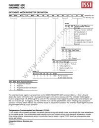 IS42SM32160C-7BLI-TR Datasheet Page 9