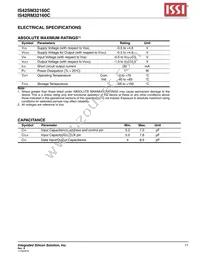IS42SM32160C-7BLI-TR Datasheet Page 11